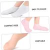 LIFKOME 3Pairs Moisturizing Socks for Cracked Heels XL Breathable Foot Covers with Elastic Wear-Resistant Material for Softening Dry Skin and Foot Care at Home Travel view 3