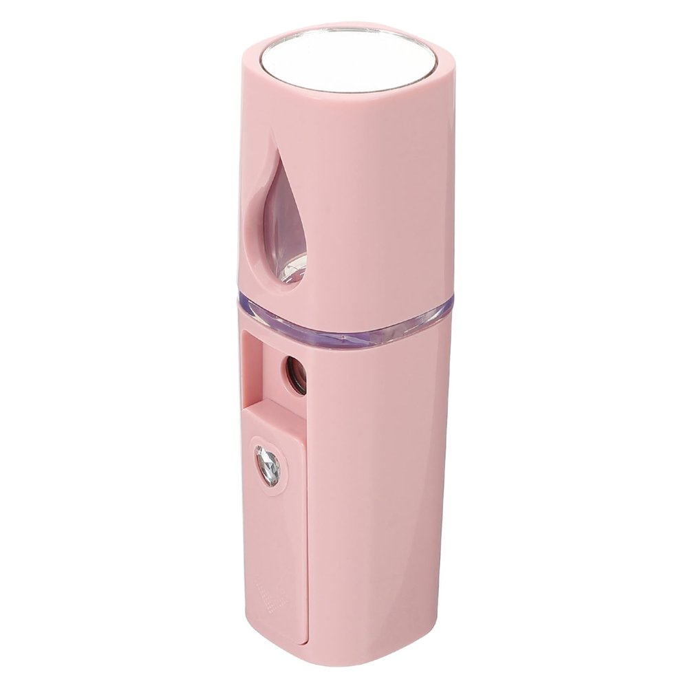 Healvian Portable Mini Facial Steamer Handheld Face Humidifier USB Rechargeable Mist Sprayer for Skin Hydration and Refreshing Moisturizing The Go for Women and Travel