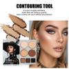 4-Layer Multi - Functional Beauty Book Kit- Style Makeup Palette Ingeniously Combines Eyeshadows, Blushes, Highlighters, Contour Powders In One,Best Choice for A Gift for Women (SH2511A) view 3
