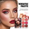 4-Layer Multi - Functional Beauty Book Kit- Style Makeup Palette Ingeniously Combines Eyeshadows, Blushes, Highlighters, Contour Powders In One,Best Choice for A Gift for Women (SH2511A) view 4