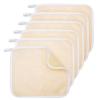 6 Count Exfoliating Washcloth for Body and Face Facial Wash Cloths Bath Scrub Soft Weave Loofah Towel Exfoliate Bath Towel Remove Dead Skin Wash Cloth Massage Bath Cloth for Women Man 10.6x9 Inch view 1