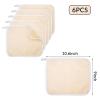 6 Count Exfoliating Washcloth for Body and Face Facial Wash Cloths Bath Scrub Soft Weave Loofah Towel Exfoliate Bath Towel Remove Dead Skin Wash Cloth Massage Bath Cloth for Women Man 10.6x9 Inch view 3