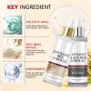 2Pcs Black and White Rice Peeling Ampoule  Black & White Rice Brightening Duo for Glowing Skin, Moisturizing Nourishing, Exfoliating Face and Body Scrub for All Skin Types view 4