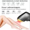 Beginner-Friendly Hair Removal Device, Permanent Hair Removal Device, Suitable for Sensitive Skin, Dedicated for Face, Limbs, and Body Hair Removal view 4