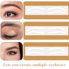 60PCS 3 Size Eyebrow Stencils for Shaping, Disposable Adhesive Eye Brow Stencil Stickers, Eyebrows Shape Tape Template Kit for Women Tinting Makeup view 4