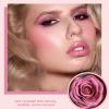 Blush for Cheeks Natural 3D Rose Petal Rouge Buildable Non-Greasy Women Face and Cheek Parties Gatherings view 2