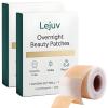 Lejuv Silicone Patches, Silicone Face Tape, Silicone Overnight Beauty Patches - Reusable Anti-Wrinkle Silicone Tape for Forehead, Eyes, Mouth, Neck, Firming & Smoother (2 pcs) view 1