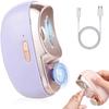 1/2PCS Smart Nail Clipper, New 3 in 1 Easy Clip Electric Nail Clippers for Seniors, Designed for Extra Hard/Thick Hands Feet Nails, Polishing Clipper with Light, for Limited Mobility People (02,1PCS) view 1
