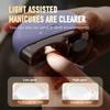 1/2PCS Smart Nail Clipper, New 3 in 1 Easy Clip Electric Nail Clippers for Seniors, Designed for Extra Hard/Thick Hands Feet Nails, Polishing Clipper with Light, for Limited Mobility People (02,1PCS) view 3