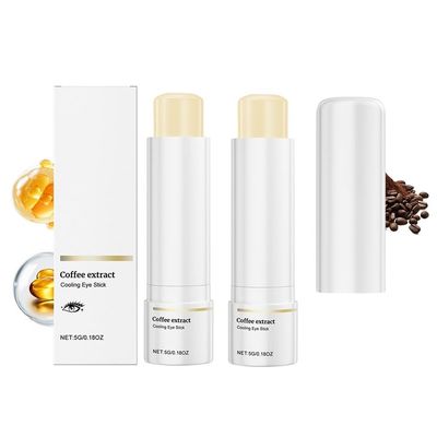 futiu Revitalizing Eye Cream Stick Reduces Puffiness And Dark Circles - Moisturizing Formula With White Beeswax Lightweight Texture, Non-greasy(2pcs)