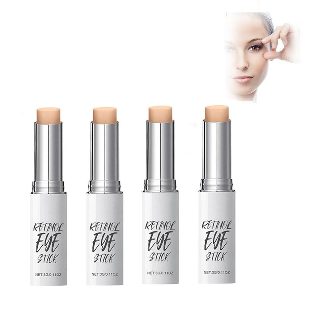 futiu Eye Stick - Mineral Oil, Petrolatum & Beeswax Formula For Hydration & Soothing Care(4pcs)
