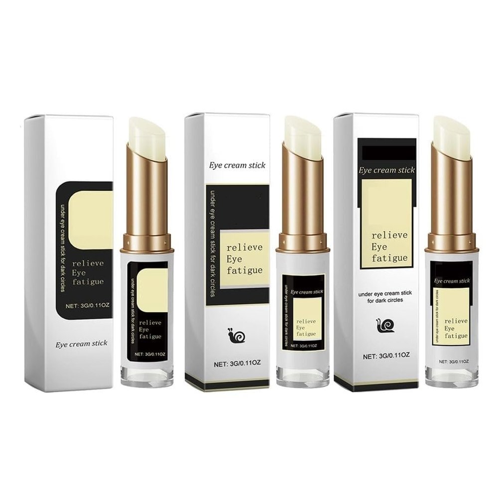 futiu Mineral Oil Eye Cream Stick - Hydrating Eye Treatment, Reduce Puffiness & Fine Lines Appearance(Set 1 (3 pcs))