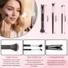 3PCS Dual Ended Nose Contour Brushes, 2-in-1 Contour Brush for Makeup, Concealer Brush Under Eye, Angled Nose Makeup Brushes for Sculpting and Defining view 2