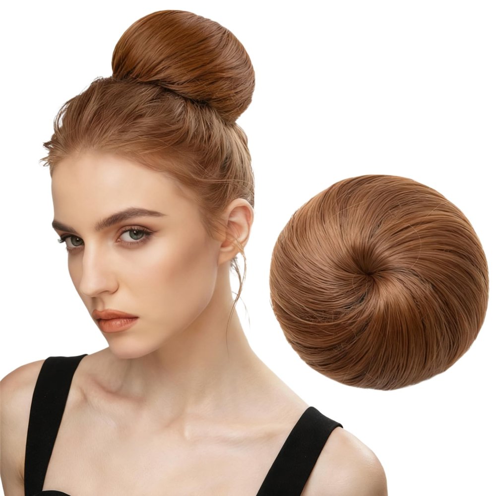 WUODHTW Messy Bun Hair Piece for Thin Hair Women Drawstring Synthetic Bun Extension Scrunchies Updo Donut Wig Hairpieces