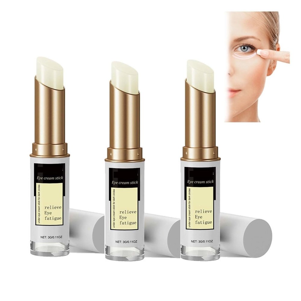futiu Mineral Oil Eye Stick - Hydrating Treatment To Minimize Puffiness & Fine Lines, Nourish Delicate Eye Area(#2,3pcs)