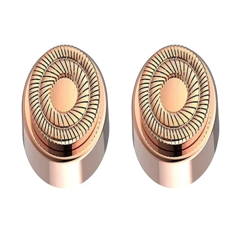 Generation 2 Facial Hair Remover Replacement Heads for Flawless Finishing Touch Hair Removal Tool Women Just for Gen 2 Flawless(Blade Head 2 pcs)