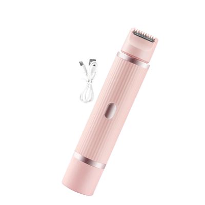 Electric Facial Hair Remover for Women Double Headed Ergonomic Detachable Bikini Trimmer for Body Face Back 6.10x1.18 inch-