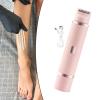 Electric Facial Hair Remover for Women Double Headed Ergonomic Detachable Bikini Trimmer for Body Face Back 6.10x1.18 inch- view 2