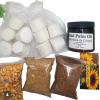 Ep 4oz, Manteca de corojo. Elegua Offering Kit, Santeria, Yoruba, Ifa EKU Eja Awado. 10 cascarillas view 1