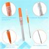 Moduzila Tattoo Piercing Needles, IV Catheter Piercing Needles for Ear Nose Lip Body Tattoo Piercing Supplies, 50pcs 24G Yellow view 2