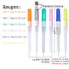 Moduzila Tattoo Piercing Needles, IV Catheter Piercing Needles for Ear Nose Lip Body Tattoo Piercing Supplies, 50pcs 24G Yellow view 4