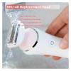 Compatible for PhilipsTT2000 TT2023 BG2024 Trimmer Shaver Head Foil ReplacementCompatible for NorelcoBodygroom White(3 Replacement Heads) view 4
