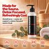 Sauna Sauce Detox Sauna Lotion with Castor Oil and Eucalyptus, 6 Fl Oz view 4