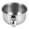 Pssopp Men's Shaving Bowl, Stainless Steel Mug for Storing Shaving Cream and Soap, Easy to Clean with Handle, Ideal Tool for Male Grooming view 1