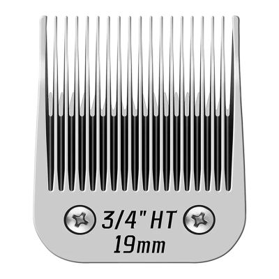 3/4 HT Detachable Pet Hair Trimmer Ceramic Blade,Compatible For Oster,A5 /,Compatible For Wahl,KM Series Dog Clippers(1pc-34 HT-19mm)