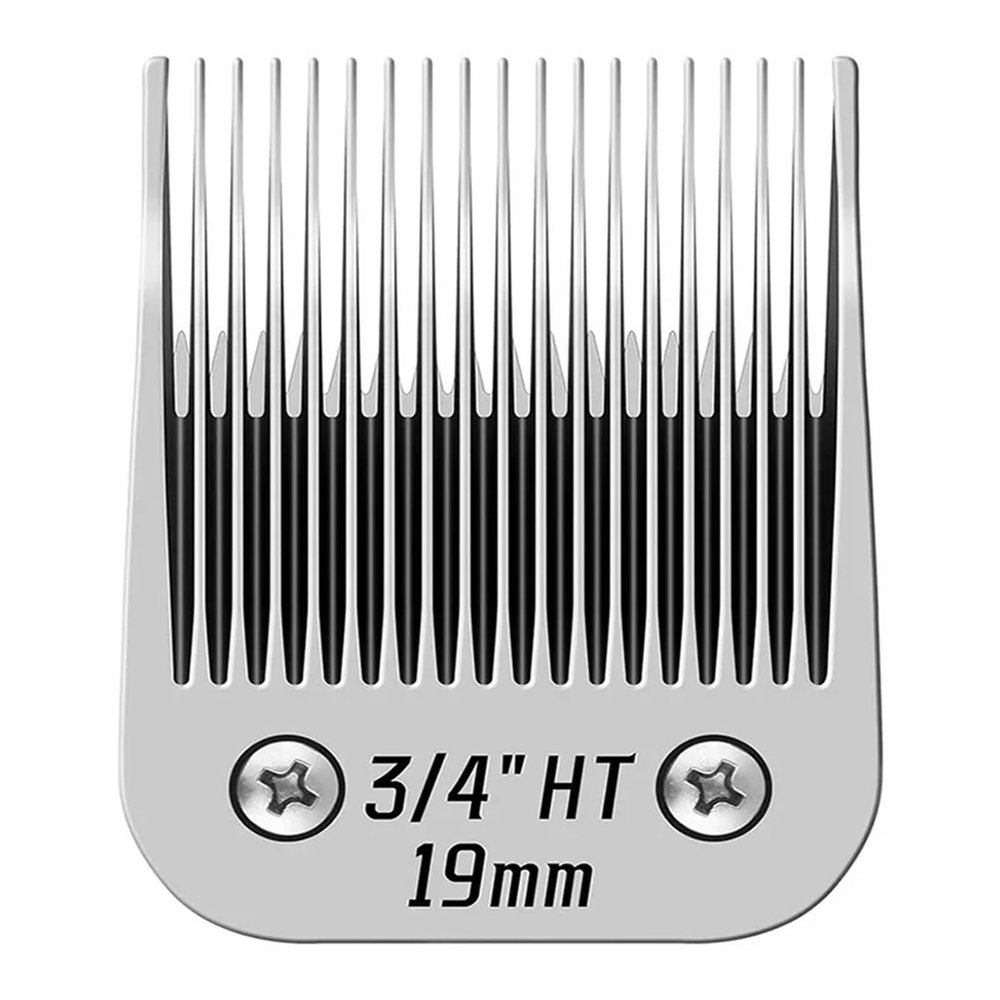 3/4 HT Detachable Pet Hair Trimmer Ceramic Blade,Compatible For Oster,A5 /,Compatible For Wahl,KM Series Dog Clippers(1pc-34 HT-19mm)