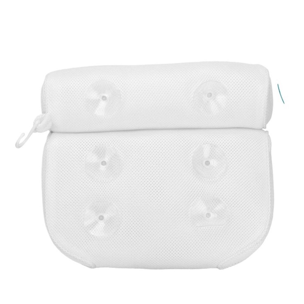 Bath Pillow Bath Pillow With Suction Cup Neck and Back Support Breathable Bathtub Spa Head Rest Bathtub Pillow