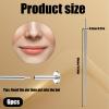 6PCS Flat - Back Earring Application Tool Earring Piercing Tool, Threadless Piercing Tool Threading Tool Replacement Tool  Suitable for Lip Tongue Navel Ear and Nose Piercings view 2