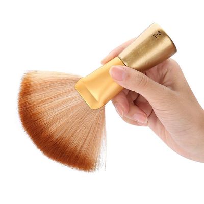 All-in-One Professional Beauty brushes | For Flawless Spray Tanning & Makeup Setting | Soft, Dual-Purpose Tan & Powder Brush for Salon & Home Use