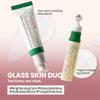 AXIS-Y Glass Skin Duo Korean Skin Care Set - Travel Essentials Holiday Gift with Dark Spot Correcting Glow Serum Targets Spot Treatment for Face & Vegan Collagen Eye Serum for Dark Circles Fine Lines view 3