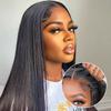 Keytac Wear and Go Glueless Bob Wig Human Hair Pre Plucked Pre Cut 5x5 Hd Lace Closure Bob Wigs for Black Women Glueless Straight Bob Lace Front Wigs for Beginner 180% Density 20 Inch view 1