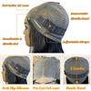 Keytac Wear and Go Glueless Bob Wig Human Hair Pre Plucked Pre Cut 5x5 Hd Lace Closure Bob Wigs for Black Women Glueless Straight Bob Lace Front Wigs for Beginner 180% Density 20 Inch view 4