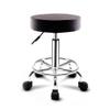 Adjustable Rolling Swivel Stool with Wheels - Height-Adjustable Round Chair for Office, Salon, Bar, Kitchen & Pedicure Use, Hydraulic Drafting Stool view 1