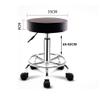 Adjustable Rolling Swivel Stool with Wheels - Height-Adjustable Round Chair for Office, Salon, Bar, Kitchen & Pedicure Use, Hydraulic Drafting Stool view 4