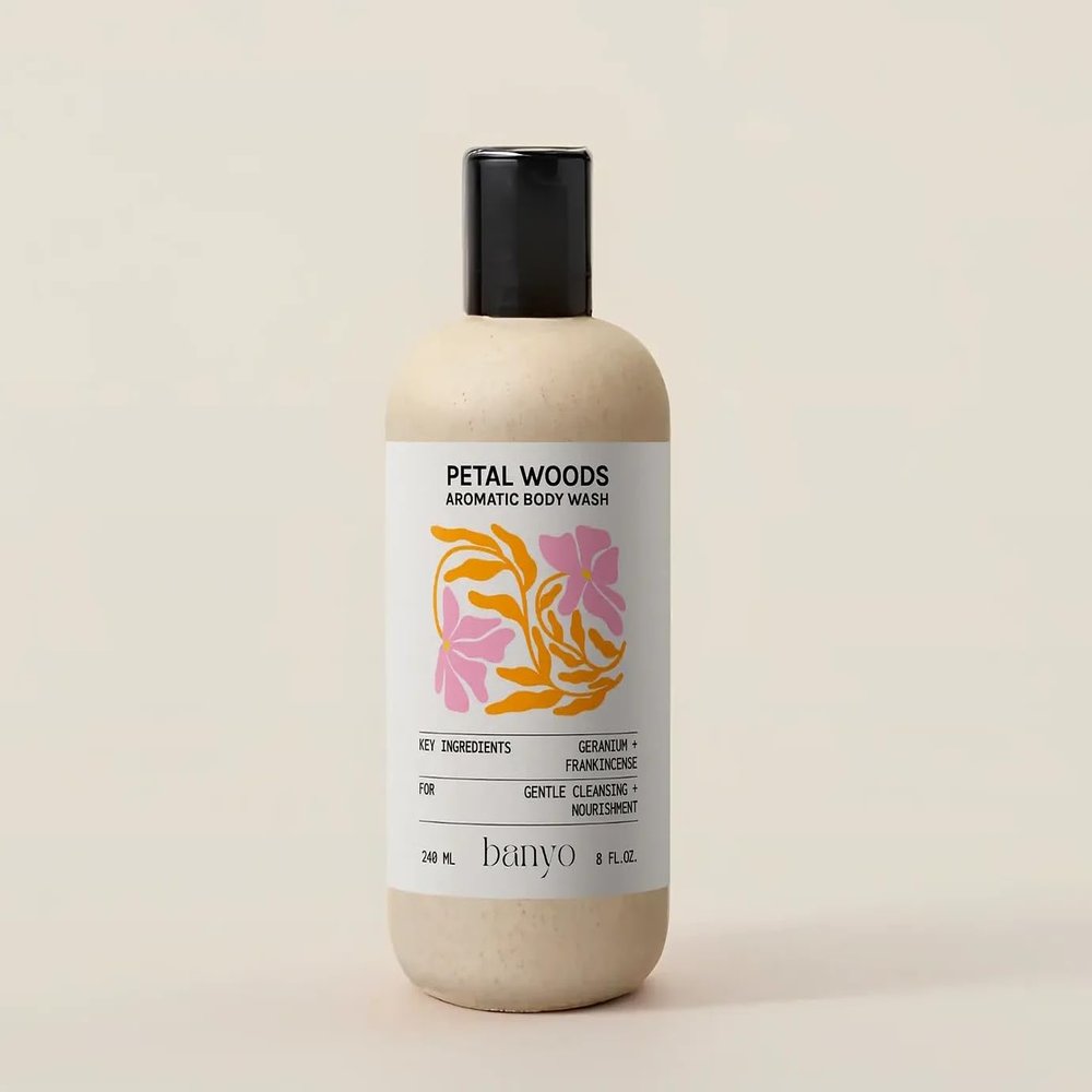 banyo | Aromatic Body Wash - 8 Fl Oz. (Petal Woods)