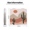 YCJUGWSP Desert Cactus Sunset Compact Mirror for Women Small Travel Mirror with Magnification Portable Square Mini Hand Mirrors 2.76 * 2.76 Inch view 3