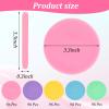 480 Pcs Compressed Facial Sponges, Face Cleansing Sponge Estheticians Compressed Makeup Facial Sponge Round Wash Face Sponges for Women Compress Exfoliating Removal Sponge (5 Colors) view 2