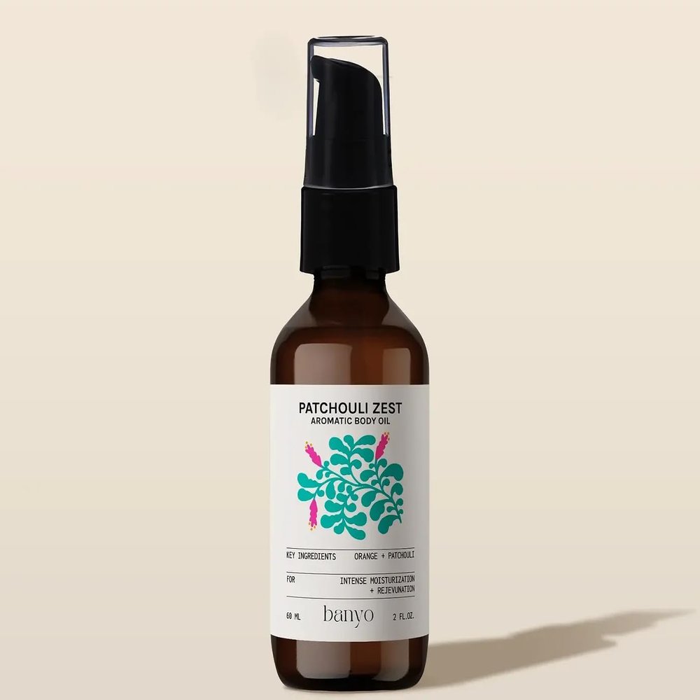 banyo | Aromatic Body Oil - 2 Fl. Oz (Patchouli Zest)