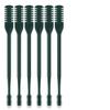2-in-1 Nasal Hair Cutter for Men and Women, Double-Sided Nose Remover Tool with 360 Rotating Manual Trimmer Ear Pick, Portable Grooming Travel Essentials(Dark Green,6Pcs) view 1