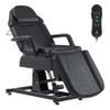 BarberPub Fully Electric Facial Bed with 3 Motor for Esthetician, Electric Tattoo Chair for Client, Facial Bed for Esthetician, Electric Adjustment 2751 (Black, Height (Flat): 24"33") view 1