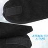Bloepum 30 Pack Spa Headband Esthetician Hair Wrap for Women Adjustable Makeup Sports Shower Stretch Towel Black view 2