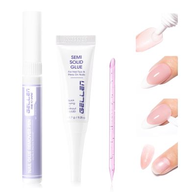 Gellen Semi Solid Nail Glue & Glue Remover for Press ons