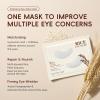 AKARY 94.4% Triple Rice Ferment Complex Under Eye Pathes 10PCS, Moisturizing, Firming, Glowing, Deeply Nourishing & Radiant Eyes Skin Gel Eye Masks for Dark Circles, Wrinkles, Eye Bags & Puffy Eyes view 2