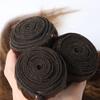 300g 28 30 32 Inch P430 Highlight Brown Bundles Dark Brown Kinky Straight Bundles Unprocessed Virgin Ombre Brown Yaki Straight Bundle Hair Extensions view 4