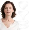 Silicone Neck Wrinkle Patches, Sleeping Reusable Overnight Anti Wrinkle Patch-es, Chest Neck Tape Lifting Invisible Anti Aging Silicone Ne-ck Patches for Wrin-kles Firming and Tightening,4 Pack view 1