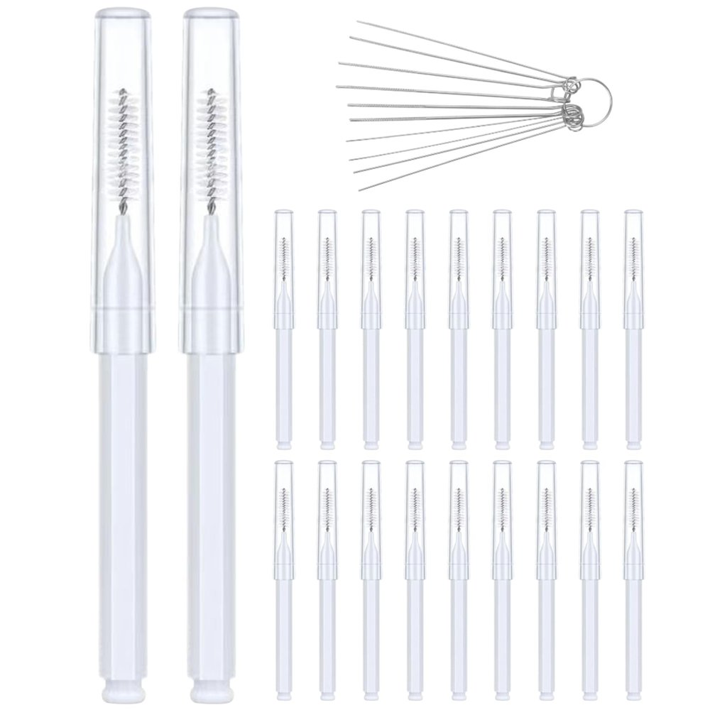 20Pcs Shower Head Cleaner Tool, Unclogging Shower Head Cleaner Picks, Multifunctional Crevice Cleaning Brush for Bathroom Phone Nozzle Keyboard Picks